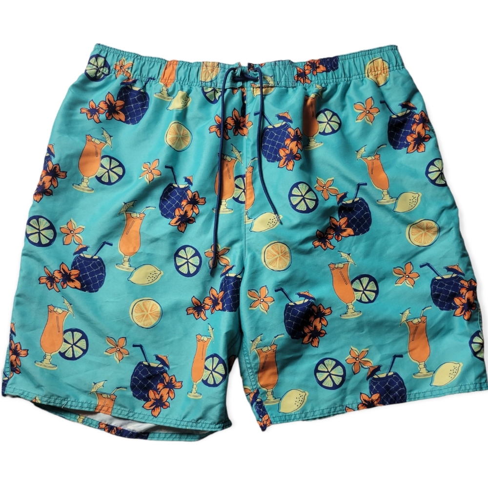 Island Passport Swim‎ Trunks Size 1XL
